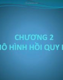 Bài giảng Kinh tế lượng - Chương 2: Mô hình hồi quy bội