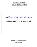 Bài tập Mô hình toán kinh tế: Phần 1 - PGS. TS Nguyễn Văn Quý