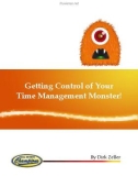 Getting Control of Your Time Management Monster