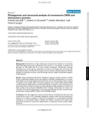 Báo cáo y học: Phylogenetic and structural analysis of centromeric DNA and kinetochore proteins