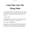 Công Thức Làm Việc Thông Minh