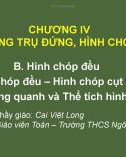 Bài giảng Toán lớp 8: Chương 4 - GV. Cai Việt Long