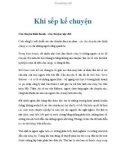 Khi sếp kể chuyện