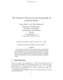 Báo cáo toán học: The Gr¨tzsch Theorem for the hypergraph of o maximal cliques