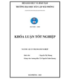 Khoá luận tốt nghiệp: Một số giải pháp nâng cao hiệu quả sử dụng nguồn nhân lực tại Công ty TNHH Thương mại và Vận tải Thiên Phúc