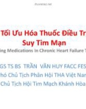 Bài giảng Tối ưu hóa thuốc điều trị suy tim mạn - PGS. TS. BS. Trần Văn Huy