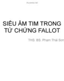 Bài giảng Siêu âm tim trong tứ chứng fallot - TS. BS. Phạm Thái Sơn