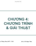 Bài giảng Tin học đại cương: Chương 4 - Lê Thị Ngọc Thảo