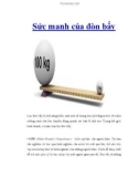 Sức mạnh của đòn bẩy