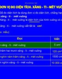 Giáo án điện tử môn Toán lớp 3 - Bài: Đơn vị đo diện tích. Xăng - ti - mét vuông