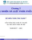 Bài giảng Xác suất thống kê: Chương 2.4 - Một số phân phối xác suất thông dụng