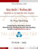 Bài giảng Xác suất thống kê: Chương 4 - TS. Phan Thị Hường