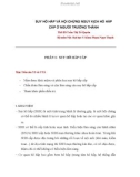 Bài giảng Suy hô hấp và hội chứng nguy kịch hô hấp cấp ở người trưởng thành - ThS BS Trần Thị Tố Quyên