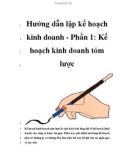 Kế hoạch kinh doanh tóm lược