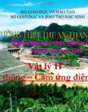 Bài giảng Vật lý 11 bài 23: Từ thông. Cảm ứng điện từ