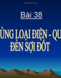 Bài giảng Công nghệ 8 bài 38: Đồ dùng loại điện quang đèn sợi đốt