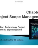 Lecture Information technology project management (Eighth Edition): Chapter 5