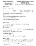 Đề thi chọn học sinh giỏi cấp huyện môn Toán lớp 9 năm 2021-2022 - Phòng GD&ĐT Tân Kỳ
