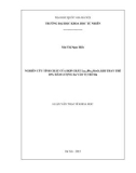 Luận văn Thạc sĩ Khoa học: Nghiên cứu tính chất của hợp chất La2/3Pb1/3MnO3 khi thay thế 10% hàm lượng Zn vào vị trí Mn