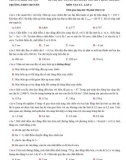 Đề thi thử chuẩn bị cho kỳ thi THPT Quốc gia 2015 lần 2 môn Vật lý (Mã đề thi 121) - Trường ĐHSP Hà Nội