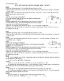Ôn thi học kì II môn Vật lý lớp 7 - Các dạng bài cơ bản
