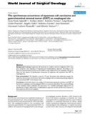 Báo cáo khoa học: The synchronous occurrence of squamous cell carcinoma and gastrointestinal stromal tumor (GIST) at esophageal site