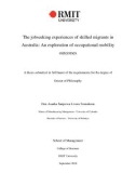 Doctoral thesis of Philosophy: The jobseeking experiences of skilled migrants in Australia: An exploration of occupational mobility outcomes