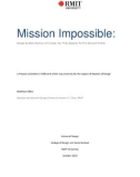 Master's thesis of Design: Mission impossible: Design & manufacture of a solar car that appeals to the general public