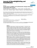 Báo cáo khoa hoc: A pilot study on pupillary and cardiovascular changes induced by stereoscopic video movies