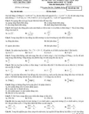 Đề thi thử tốt nghiệp THPT môn Vật lý năm 2022-2023 - Sở GD&ĐT Nghệ An (Mã đề 203)