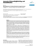 Báo cáo khoa hoc: Development of a biomechanical energy harvester