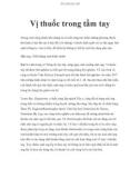 Vị thuốc trong tầm tay