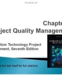 Lecture Information technology project management (Eighth Edition): Chapter 8