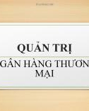 Bài giảng Quản trị ngân hàng thương mại: Chương 1