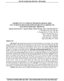 Nghiên cứu in vitro sự đề kháng kháng sinh của vi khuẩn Helicobacter pylori có và không có tạo màng sinh học (biofilm)