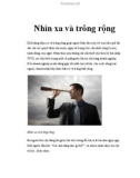 Nhìn xa và trông rộng