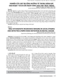 Nghiên cứu giá trị cộng hưởng từ trong đánh giá giai đoạn T và di căn hạch vùng ung thư trực tràng