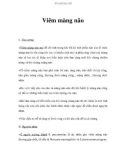 Viêm màng não - Đại cương