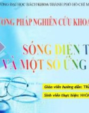 Sóng điện từ và các ứng dụng