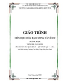 Giáo trình Hoá đại cương và vô cơ (Ngành: Dược - Cao đẳng) - Trường Cao đẳng Cộng đồng Kon Tum