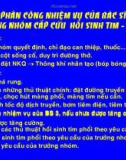 Bài giảng Phân công nhiệm vụ của bác sĩ trong nhóm cấp cứu hồi sinh tim - phổi