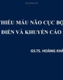 Bài giảng Thiếu máu não cục bộ: Kinh điển và khuyến cáo 2019 - GS.TS. Hoàng Khánh