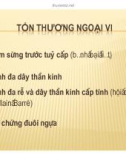 Bài giảng thần kinh - Liệt hai chân part 3