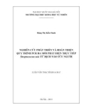 Luận văn Thạc sĩ Khoa học: Nghiên cứu phát triển và hoàn thiện quy trình PCR đa mồi để phát hiện trực tiếp Streptococcus suis từ dịch não tủy của người