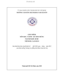 Giáo trình Vi sinh-ký sinh trùng (Nghề: Dược - Cao đẳng) - Trường Cao đẳng Bách khoa Nam Sài Gòn (2023)