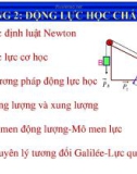 Bài giảng Vật lý đại cương: Chương 2 - Lê Văn Nam