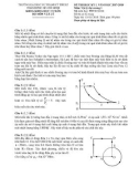 Đề thi cuối học kỳ I năm học 2017-2018 môn Vật lý đại cương 1 - ĐH Sư phạm Kỹ thuật