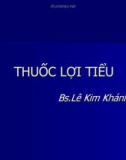 Dược liệu: Thuốc lợi tiểu