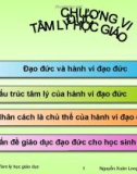 Bài giảng Tâm lý học 2: Chương 6 - GV Nguyễn Xuân Long