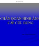 Bài giảng Chuẩn đoán hình ảnh cấp cứu bụng - BS. Phạm Hồng Đức